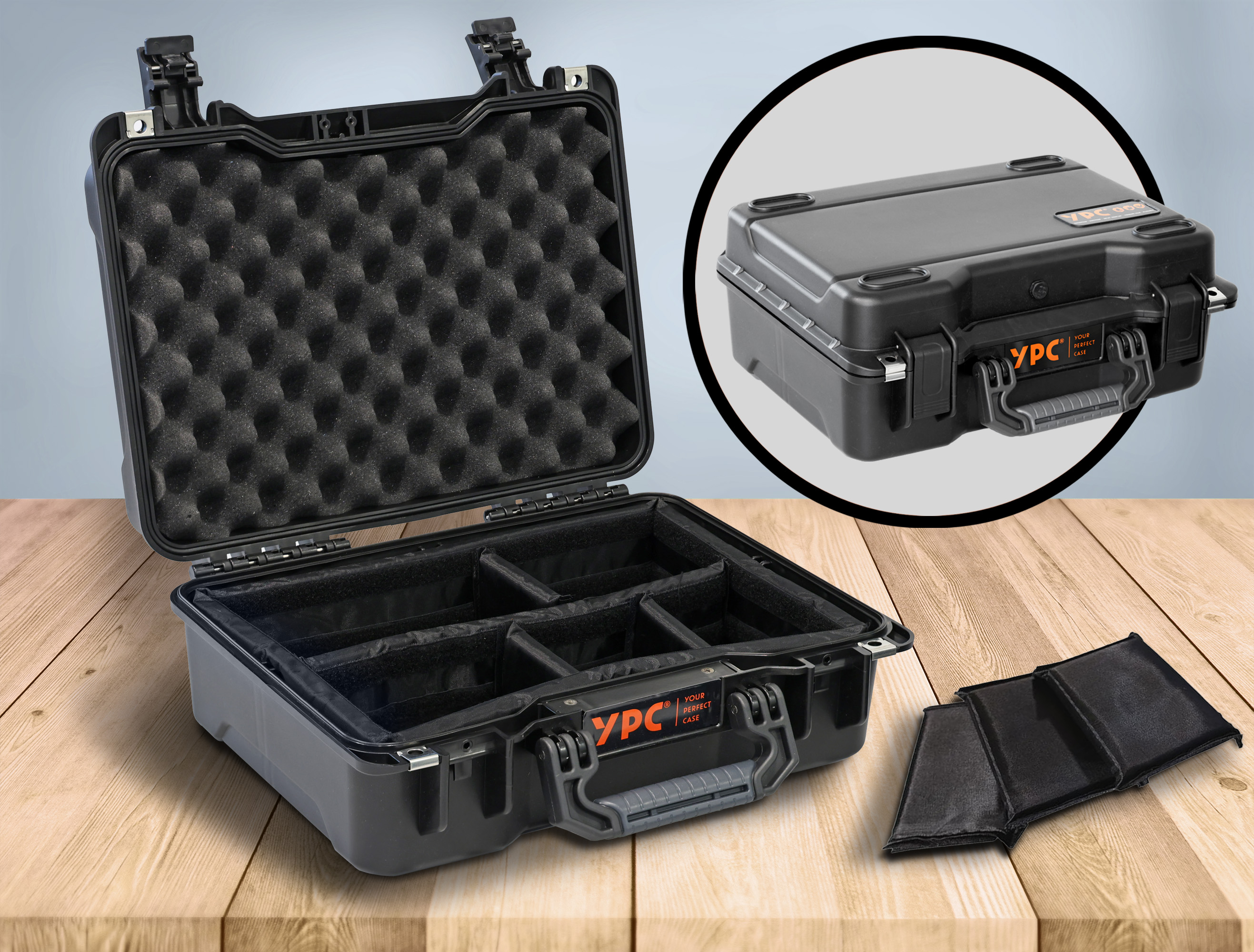 Xplorer Case M with padded dividers