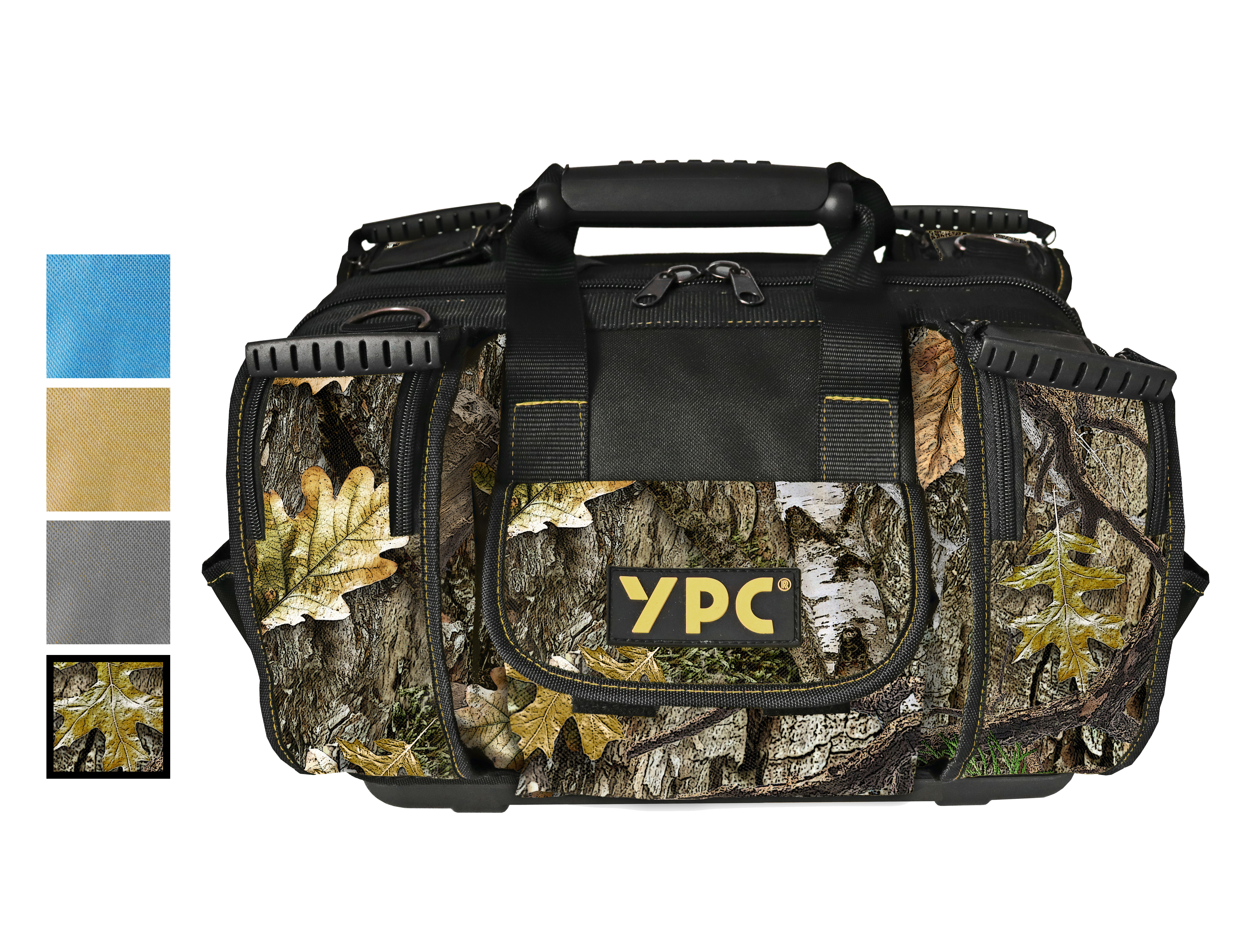 "Enforcer" outdoor bag XXL, camouflage-black, 42x30x25cm, 20 kg load capacity