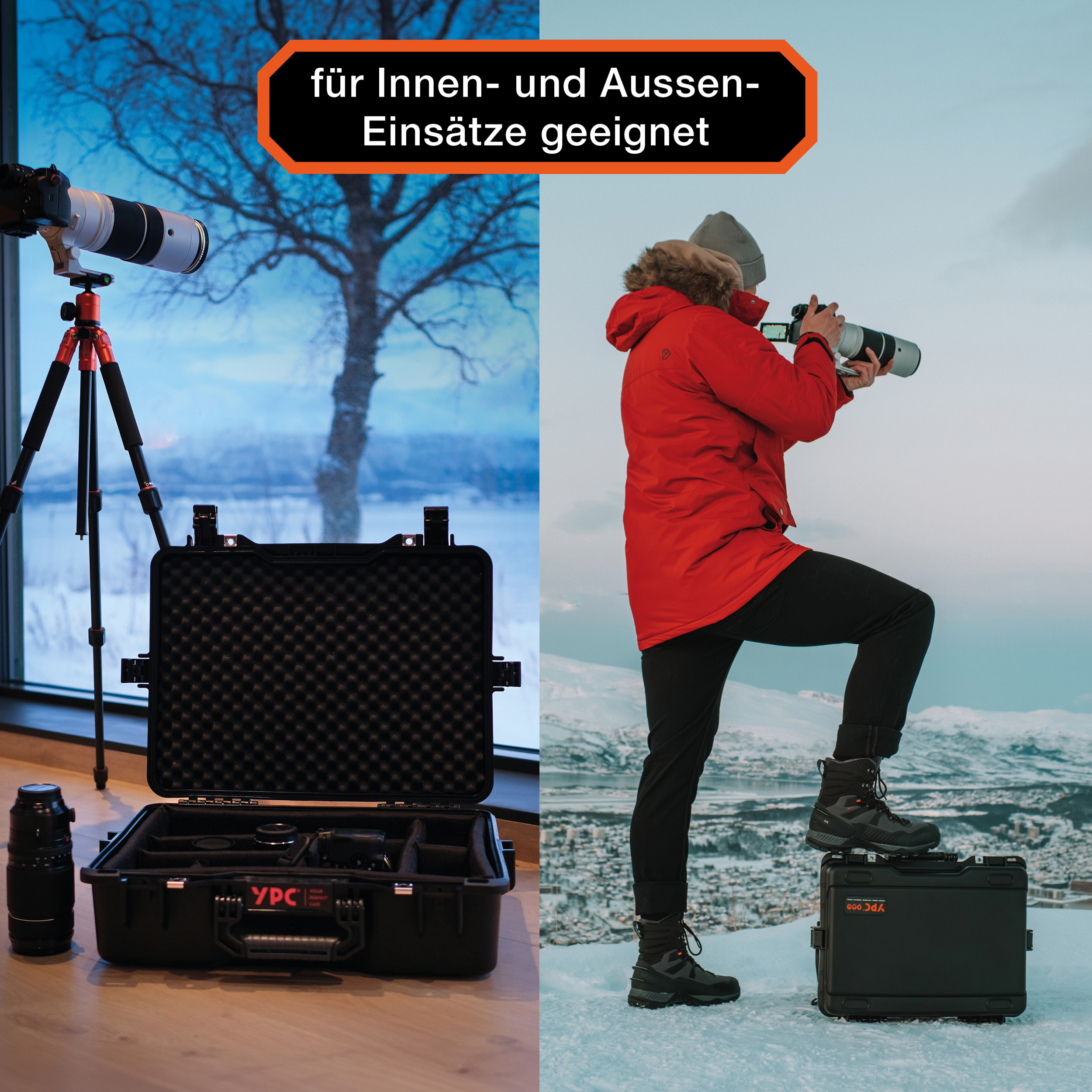 Xplorer Case XL mit Polster-Trennern