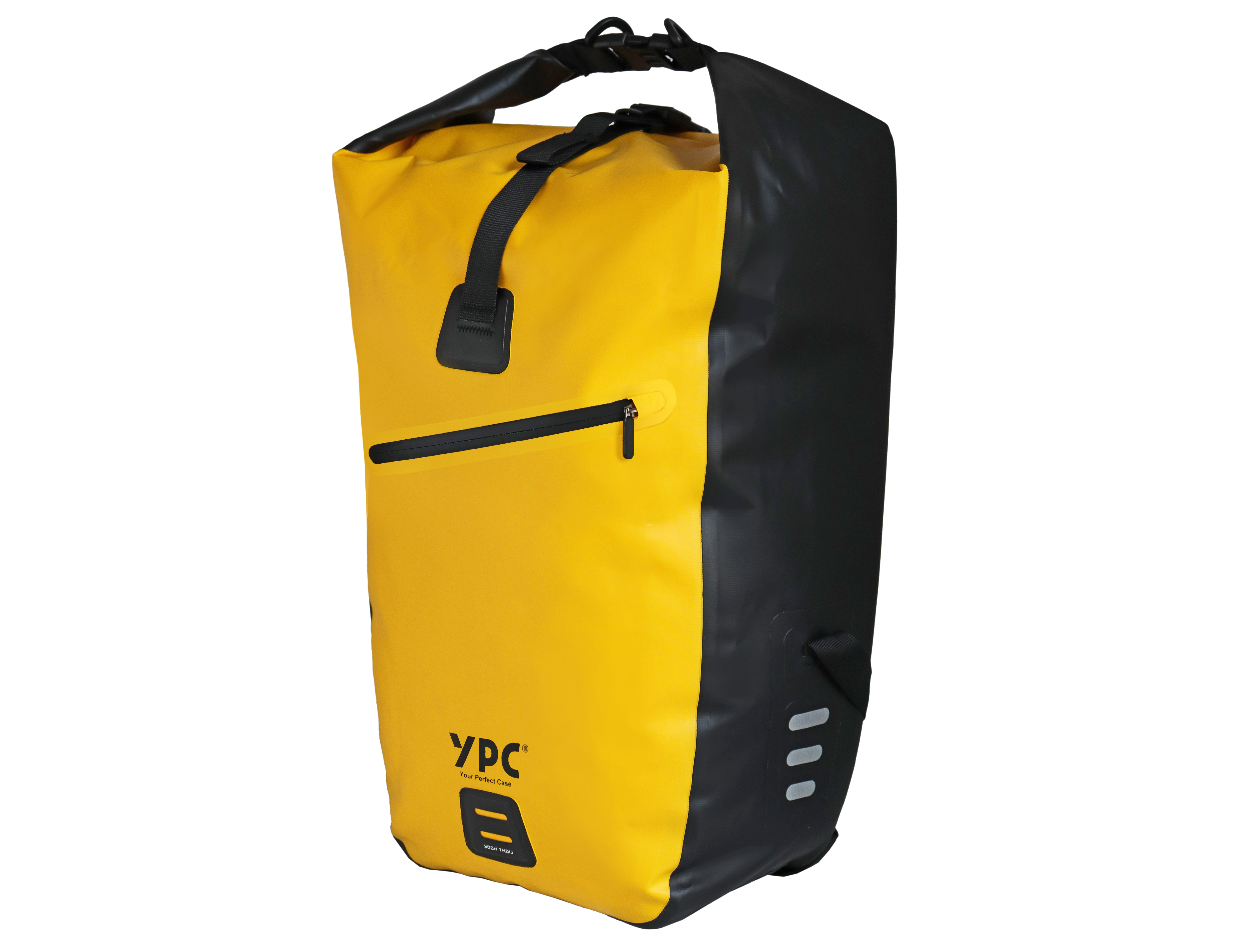 "Traveller" Fahrradtasche für Gepäckträger XL, 27L, wasserdicht, Rolltop, 55x35x20cm, gelb "Traveller" Fahrradtasche für Gepäckträger XL, 27L, wasserdicht, Rolltop, 55x35x20cm, gelb