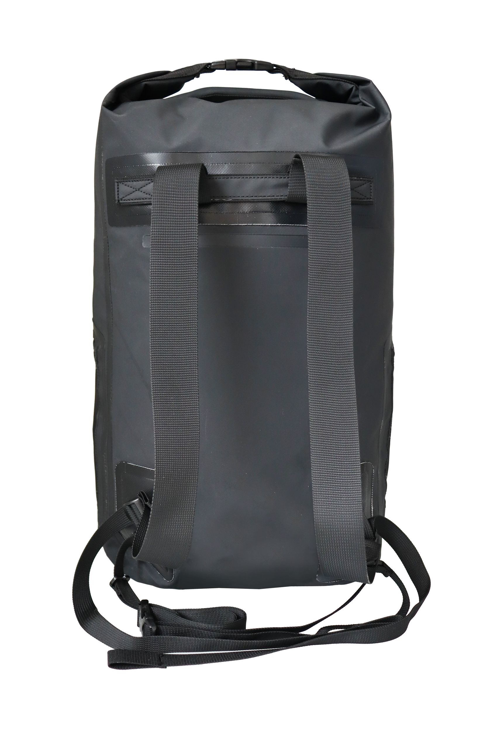 "Wayfarer" Outdoor Rucksack wasserdicht XL, 25L,  Rolltop, 55x30x20 cm, Schwarz