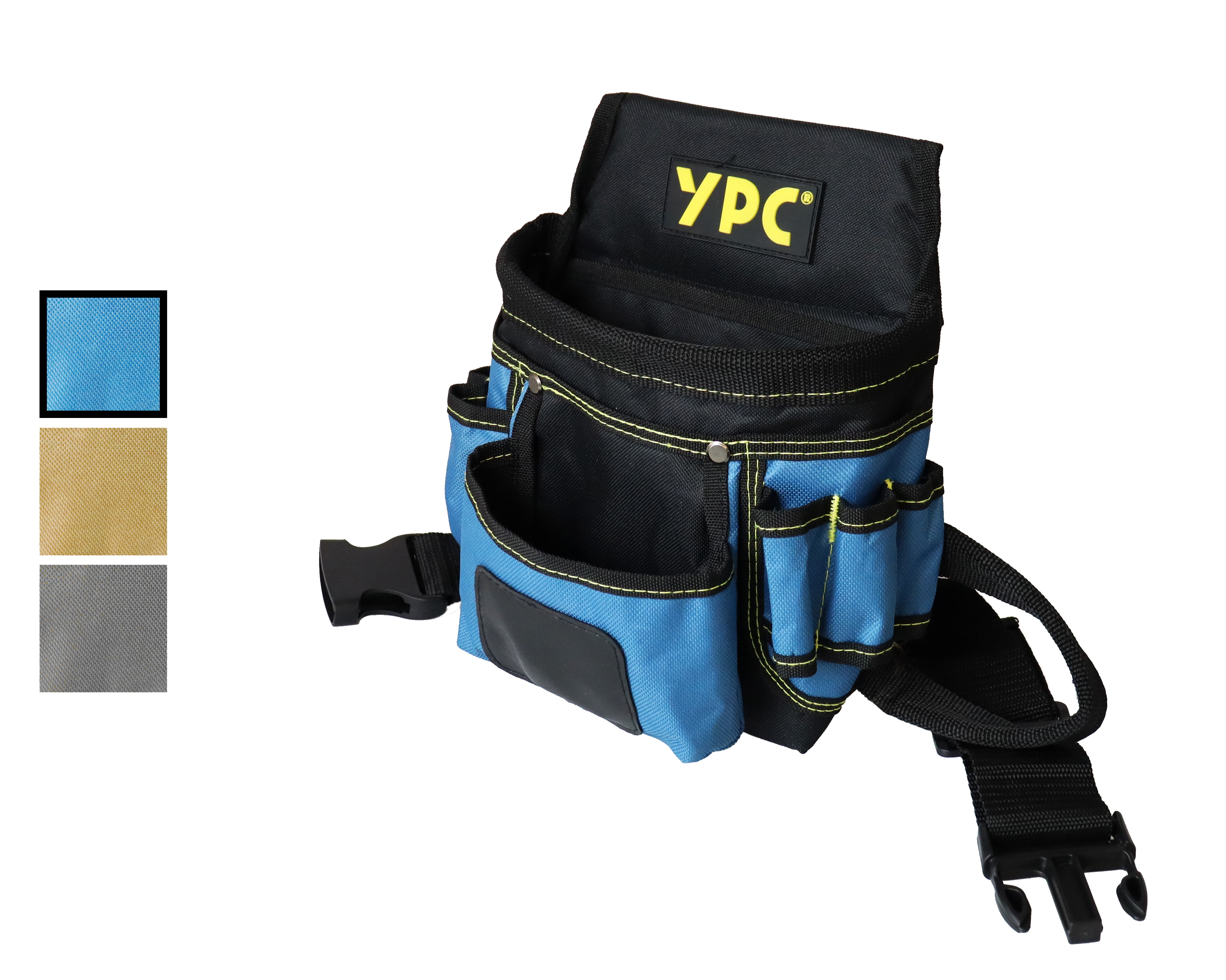 "Presto" belt bag XL, blue-black, 27x21x13cm, 5 kg load capacity