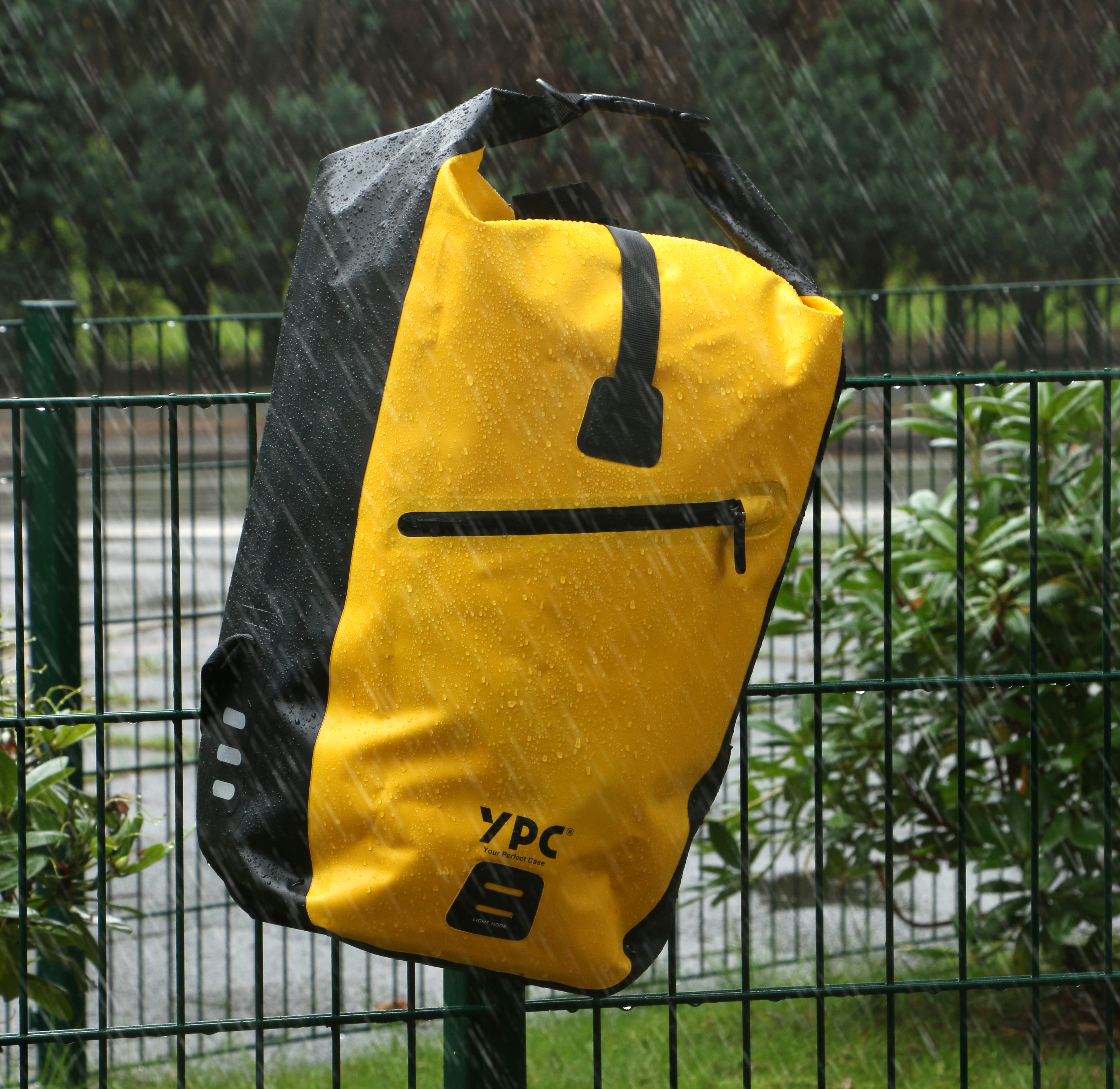 "Traveller" Fahrradtasche für Gepäckträger XL, 27L, wasserdicht, Rolltop, 55x35x20cm, gelb "Traveller" Fahrradtasche für Gepäckträger XL, 27L, wasserdicht, Rolltop, 55x35x20cm, gelb