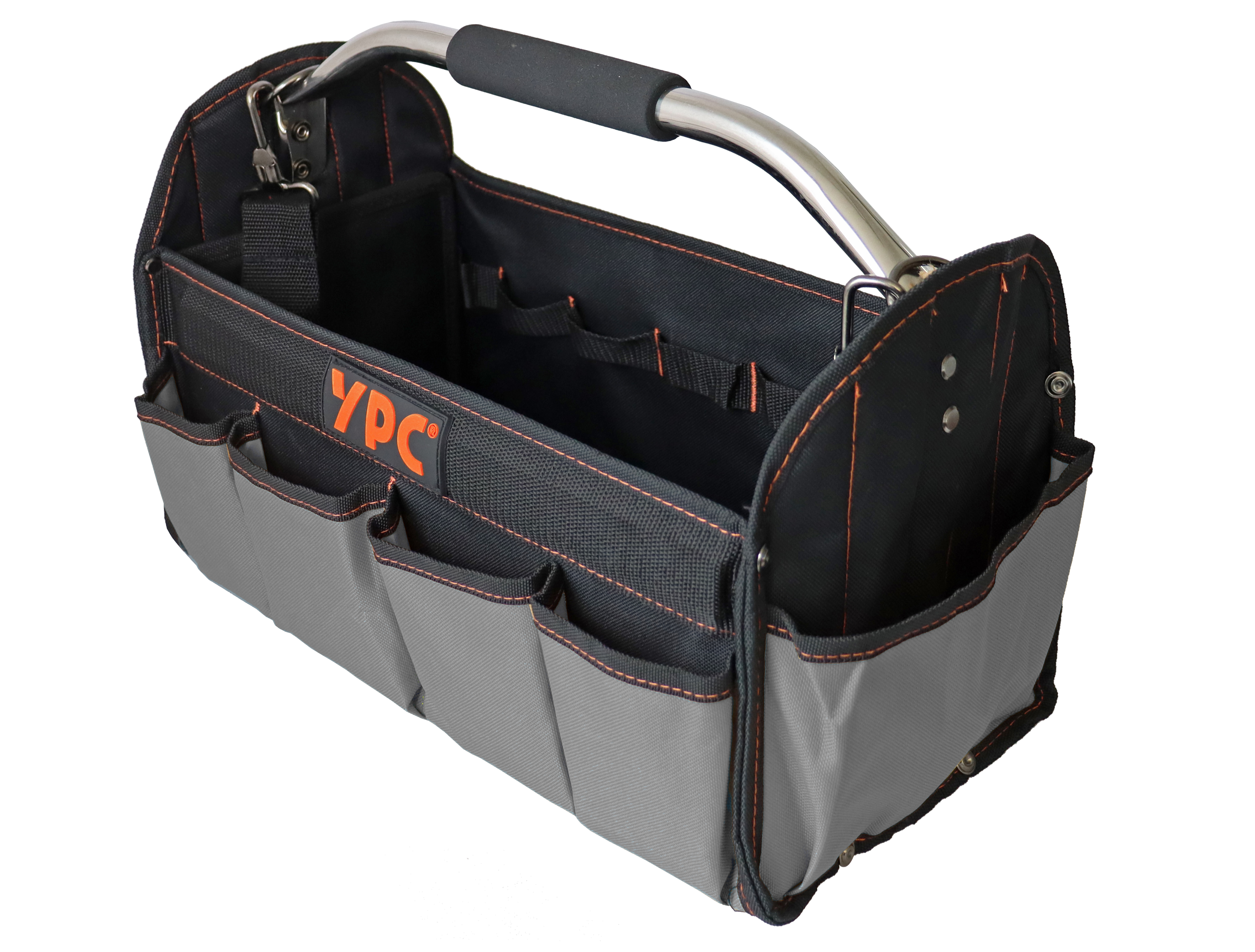 "Carrier" tool basket XL, grey-black, 40.5x30x19.5cm, 20 kg load capacity