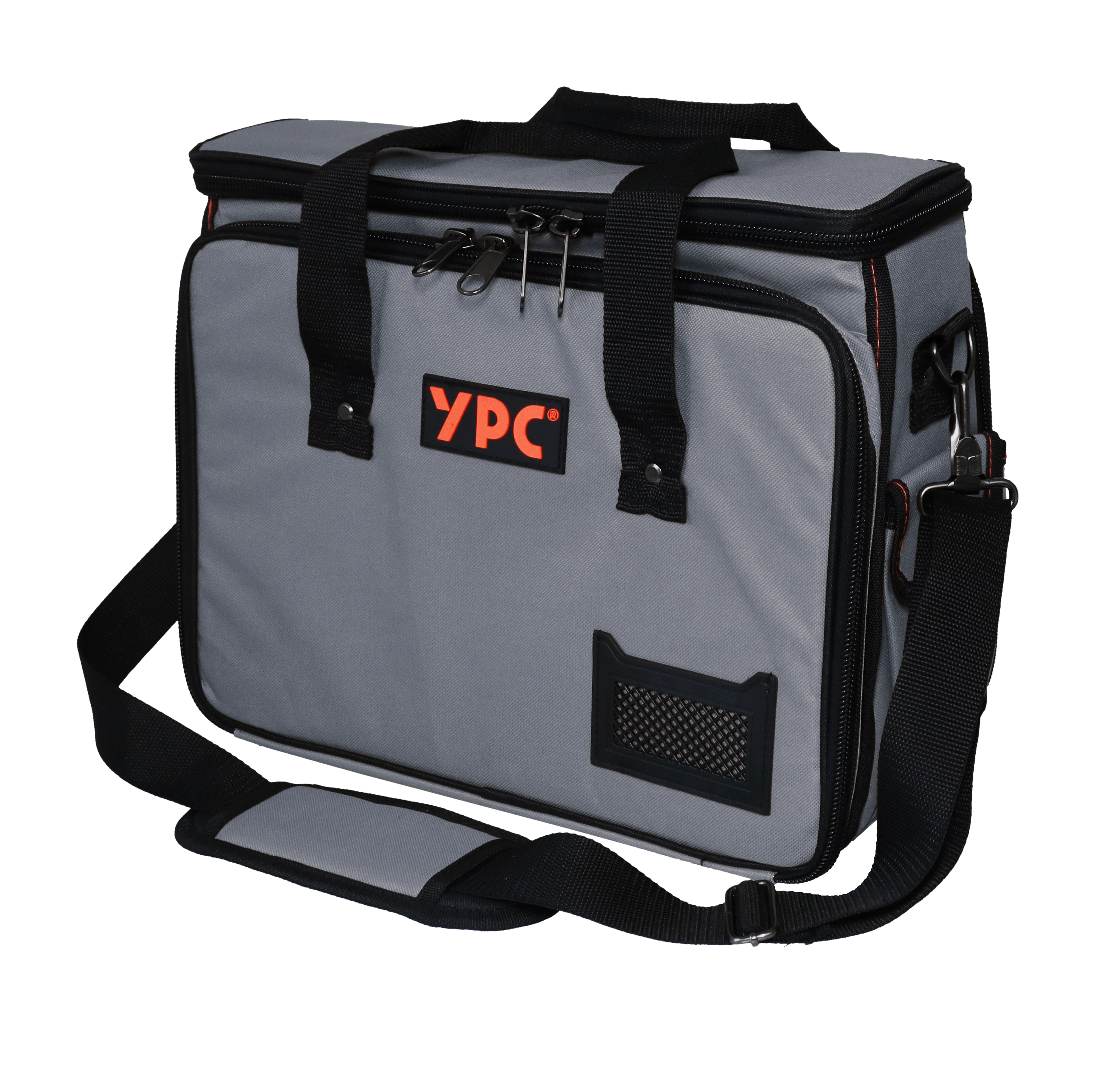 "Operator" tool bag XL, grey-black, 40x32x20cm, 20 kg load capacity