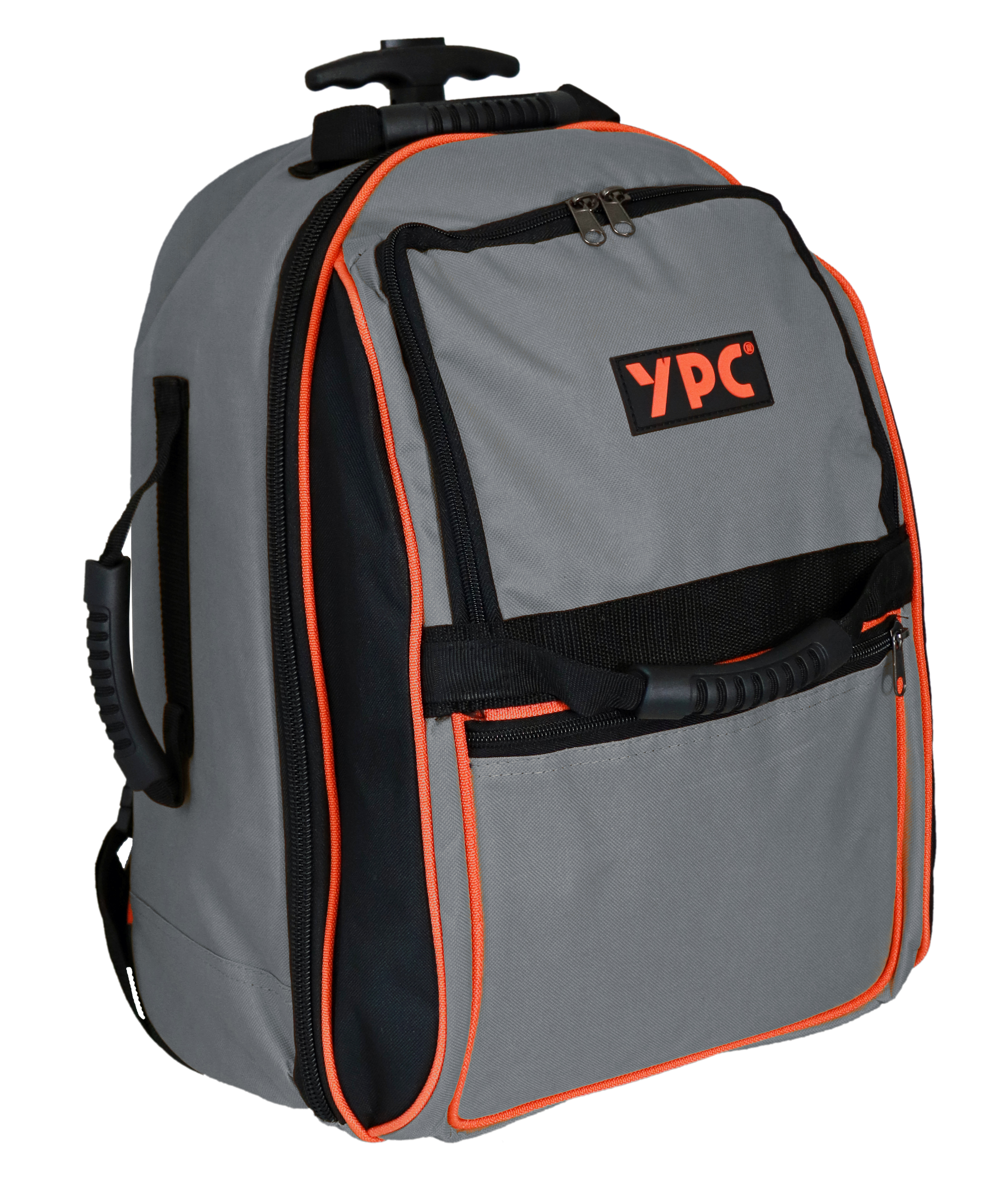 "Juggernaut" trolley tool backpack XXL, grey-black, 54x36x25cm, 15 kg load capacity