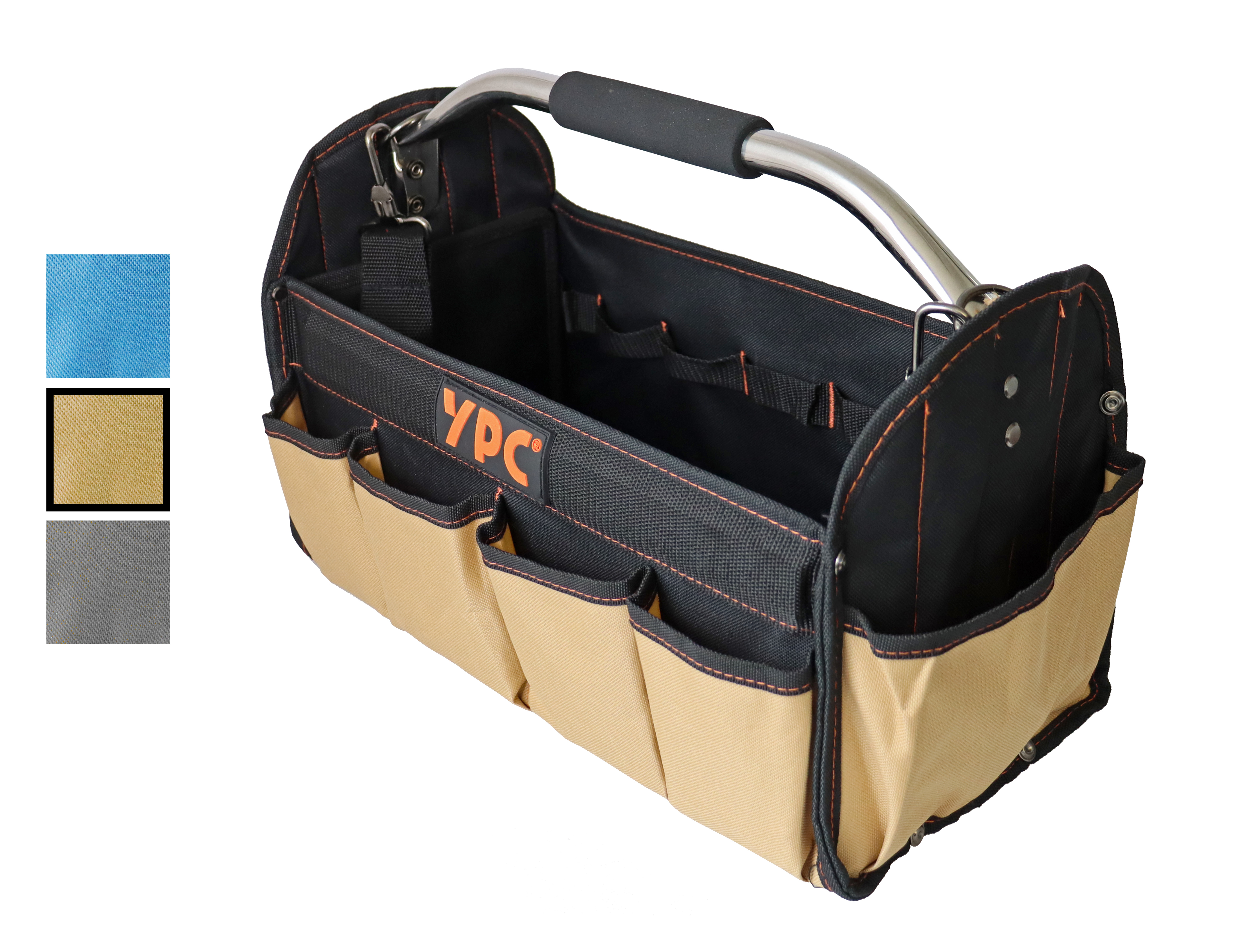 "Carrier" tool basket XL, sand-black, 40.5x30x19.5cm, 20 kg load capacity