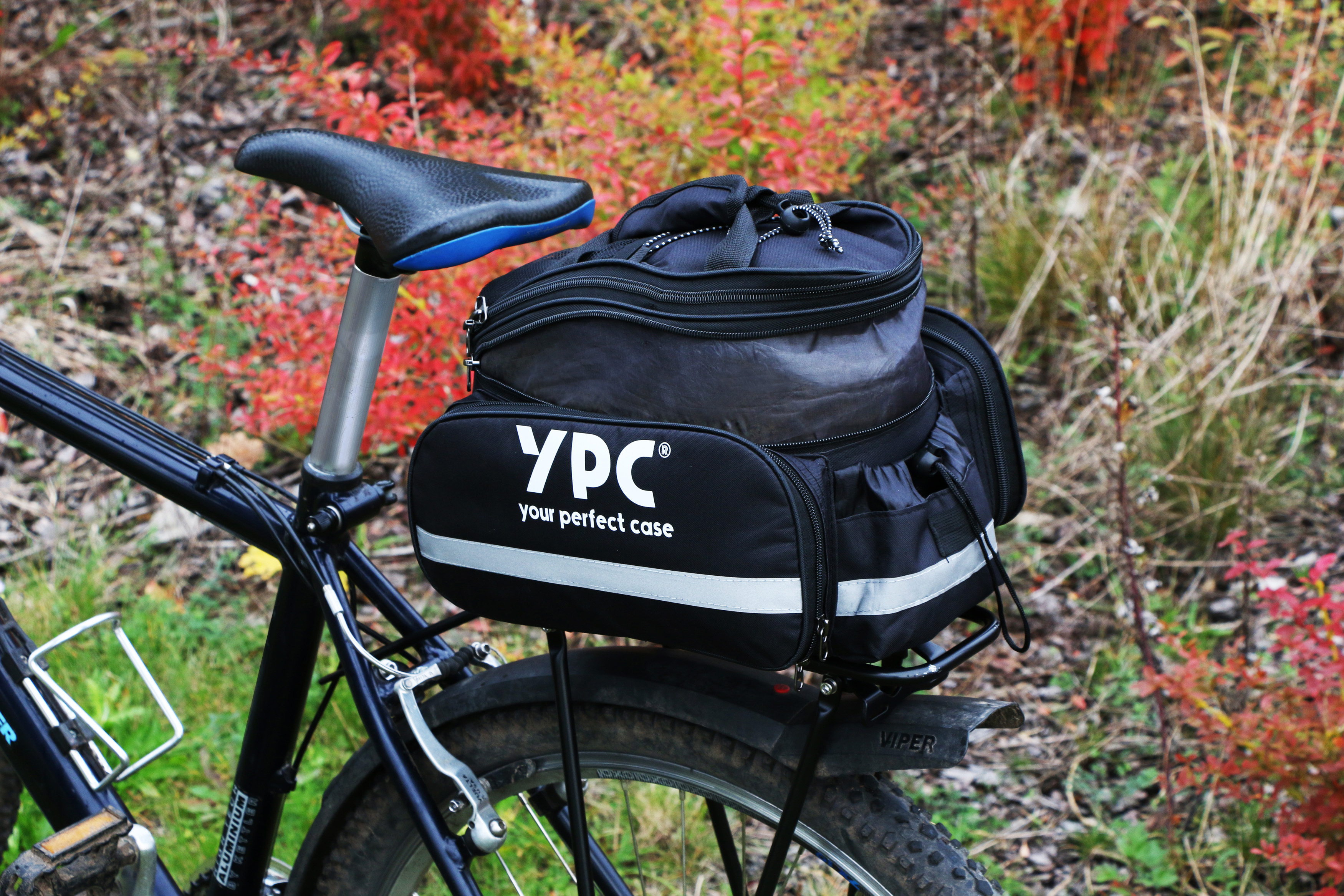 "Converter" Fahrradtasche für Gepäckträger L, 18L, wasserabweisend, 34x26x18cm, schwarz