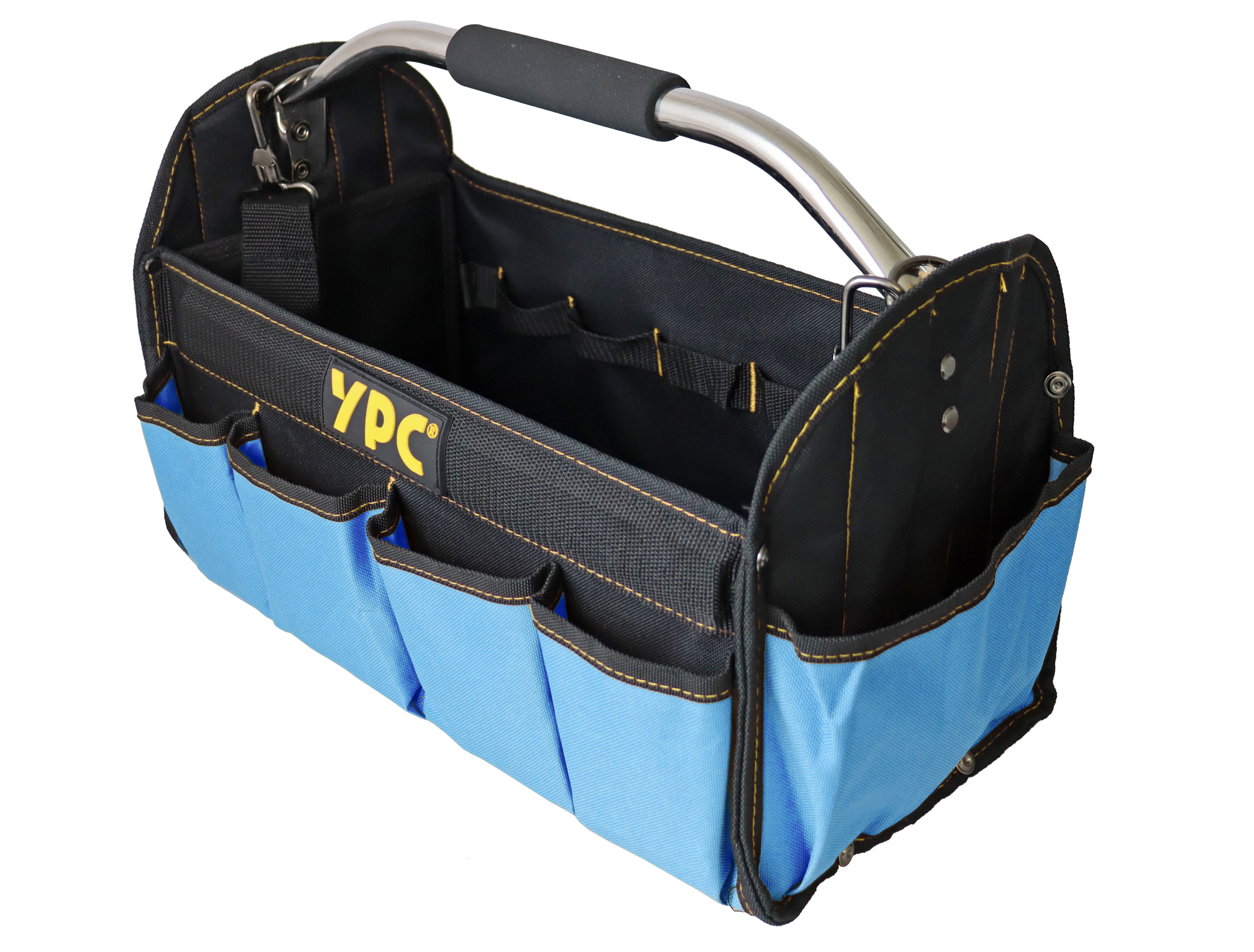 "Carrier" tool basket XL, blue-black, 40.5x30x19.5cm, 20 kg load capacity