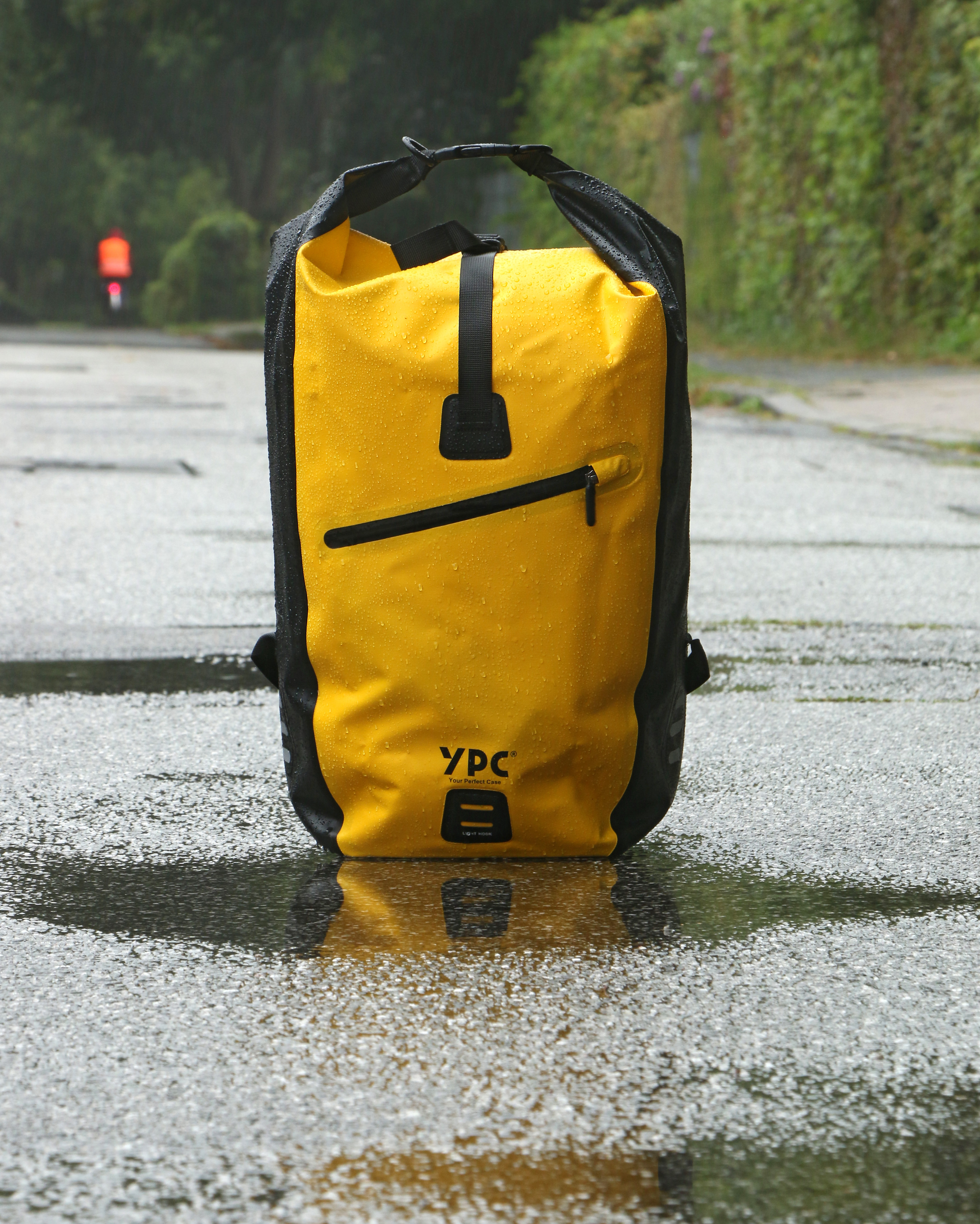 "Traveller" Fahrradtasche für Gepäckträger XL, 27L, wasserdicht, Rolltop, 55x35x20cm, gelb "Traveller" Fahrradtasche für Gepäckträger XL, 27L, wasserdicht, Rolltop, 55x35x20cm, gelb
