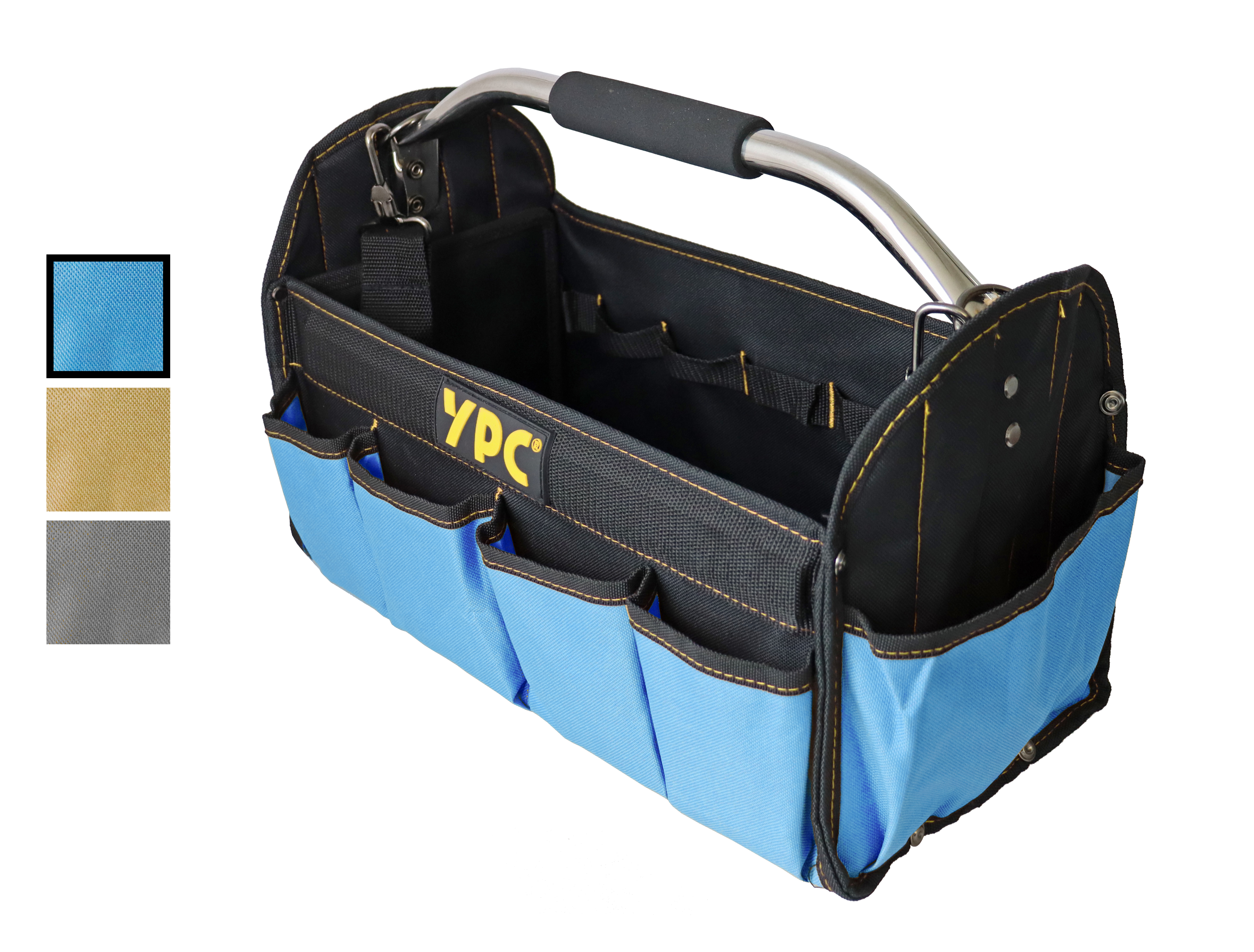 "Carrier" tool basket XL, blue-black, 40.5x30x19.5cm, 20 kg load capacity