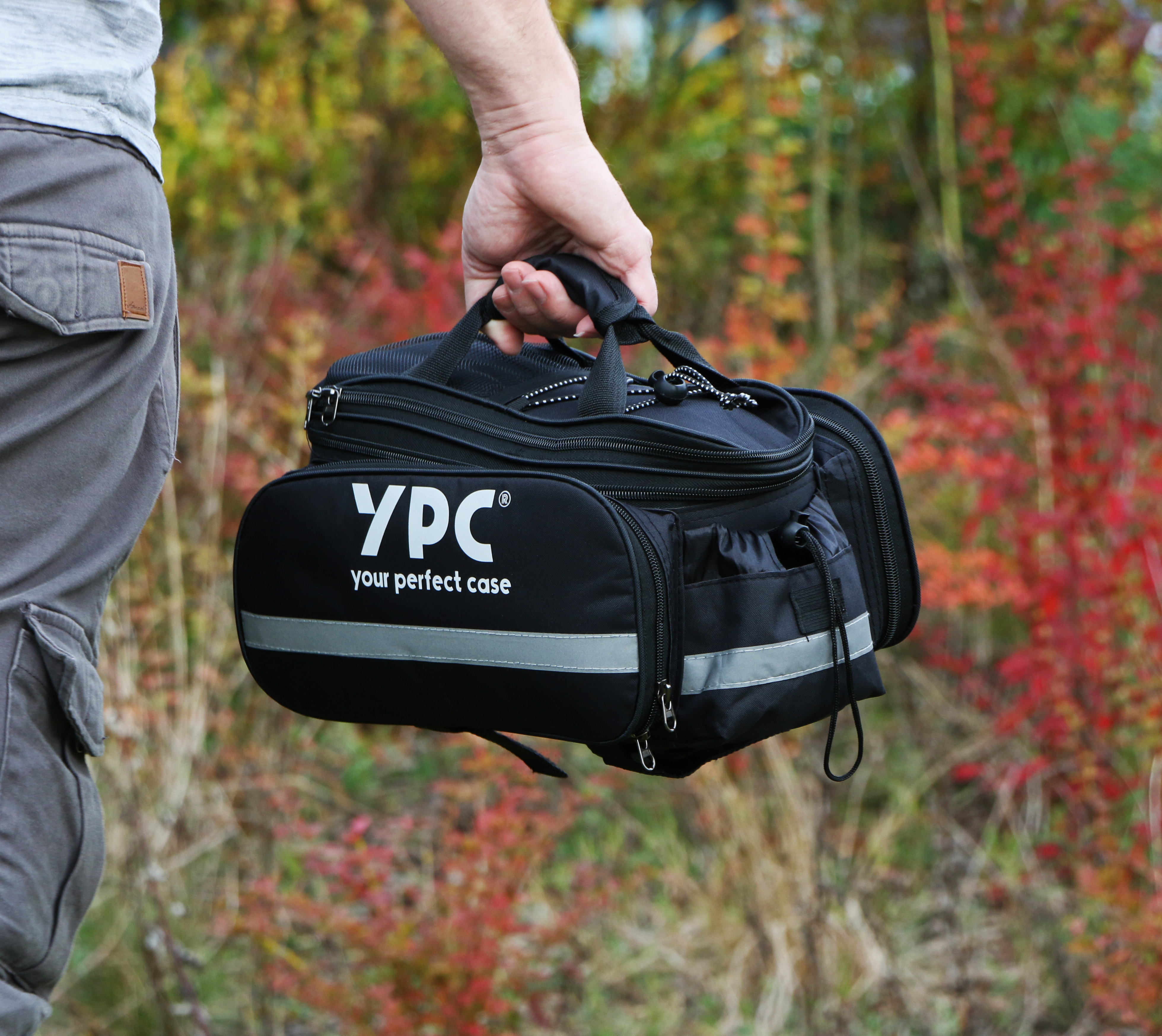 "Converter" Fahrradtasche für Gepäckträger L, 18L, wasserabweisend, 34x26x18cm, schwarz